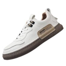 کفش کتانی چرم اورجینال نیوکالکشن مدل PM09