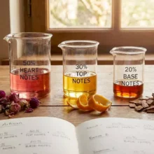 قانون ۵۰ ۳۰ ۲۰ در عطرسازی