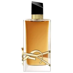 عطر ایو سن لورن لیبر اینتنس زنانه با شیشه لوکس و لوگوی طلایی YSL