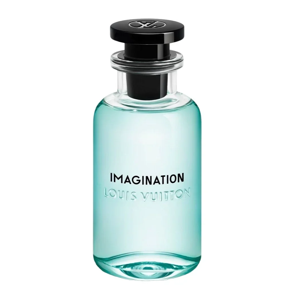 Imagination_2ML10.99 بررسی لیبل و بچ کد زیر بطری عطر ادکلن لویی ویتون ایمجینیشن فرانسه